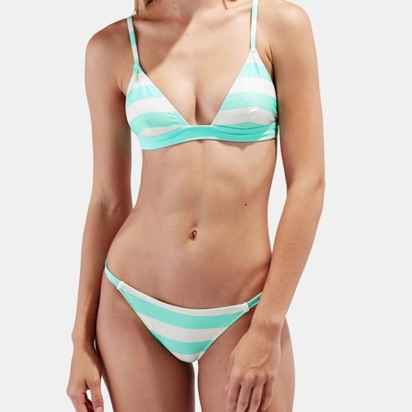 SOLID & STRIPED Other - BNWT Solid + Striped Morgan Bikini Bottoms Aqua